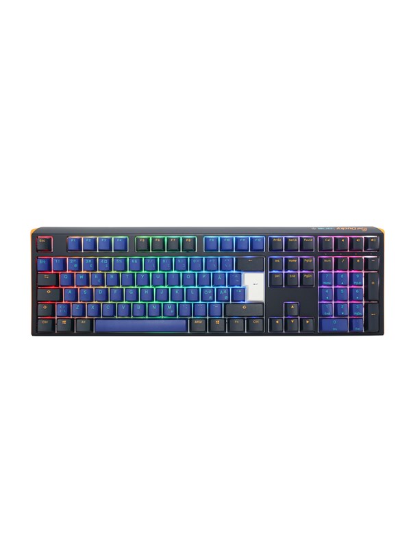 Ducky One 3 - Horizon ND - Fullsize - Gaming Tastatur - Nordisk - Blå