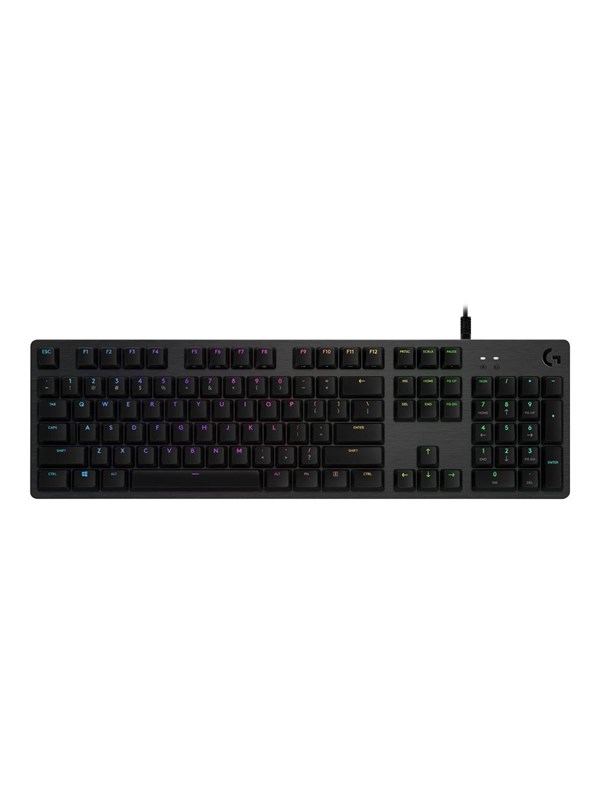 Logitech Gaming G512 - Tastatur - Russisk - Sort