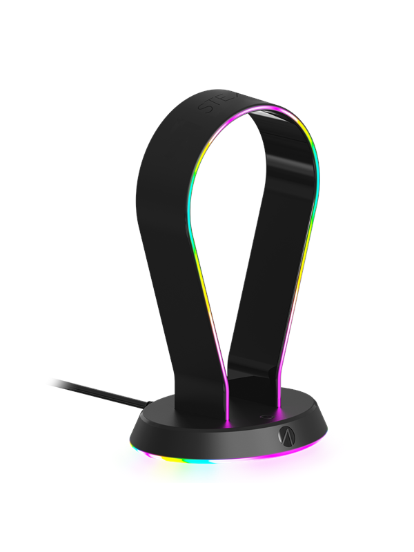 STEALTH Light Up Charging Headset Stand - Headset