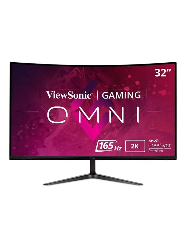 ViewSonic 32" Skærm OMNI Gaming VX3218C-2K - LED monitor - curved - QHD - 32" - Black - 1 ms AMD FreeSync Premium