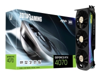 ZOTAC GAMING GeForce RTX 4070 AMP AIRO - Grafikkort - GeForce RTX 4070 - 12 GB GDDR6X - PCIe 4.0 x16 - HDMI, 3 x DisplayPort