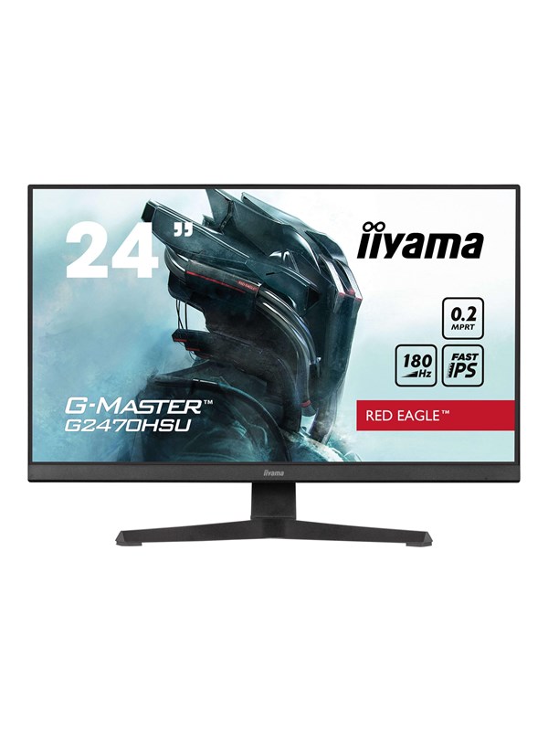 24" iiyama G-MASTER Red Eagle G2470HSU-B6 - LED monitor - Full HD (1080p) - 24"