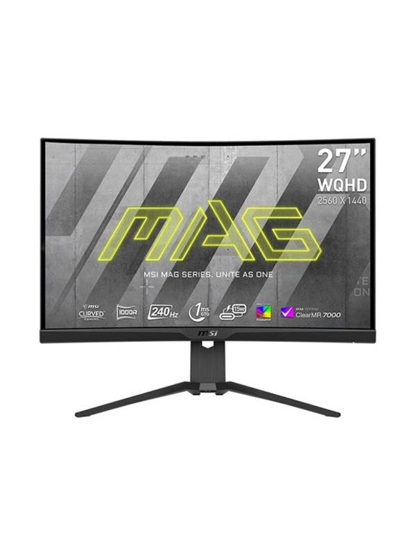 27" MSI MAG 275CQRXFDE - 2560x1440 - 240Hz - Rapid VA - DisplayHDR400