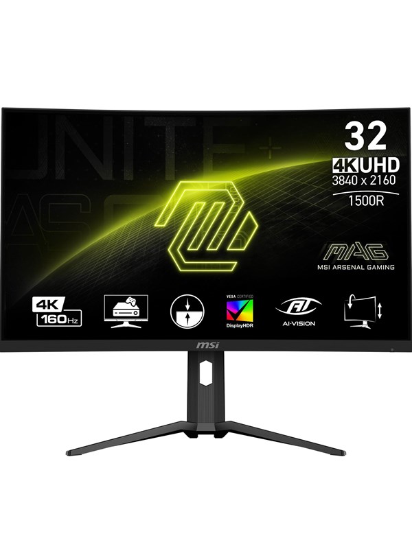 32" MSI MAG 321CUP - 3840x2160 - 160Hz - VA - DisplayHDR 400 - USB-C