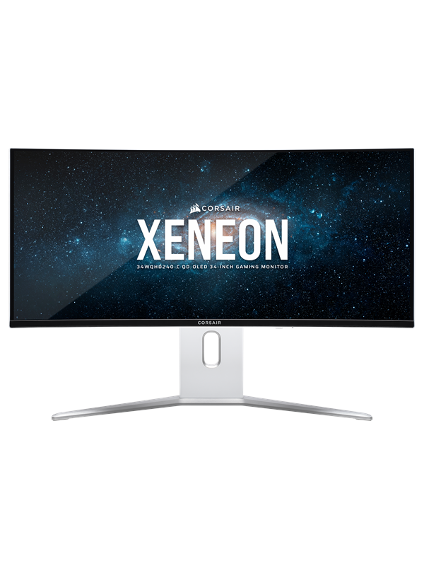 34" Corsair Xeneon 34WQHD240-C - 3440x1440 (WQHD) | 240Hz | QD-OLED | 15W USB-C | Curved