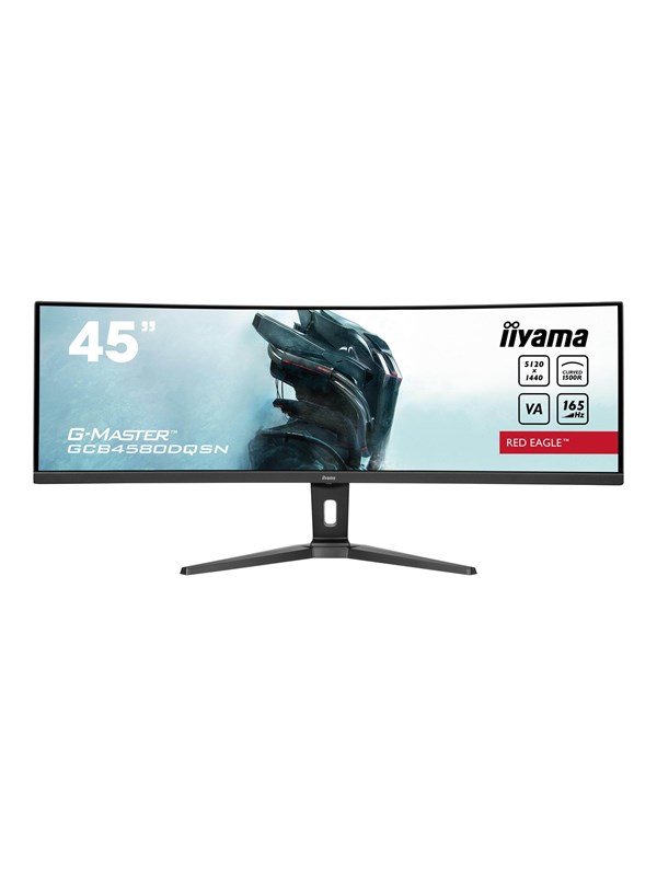 45" iiyama G-MASTER Red Eagle GCB4580DQSN-B1 - LED monitor - curved - 45" - HDR