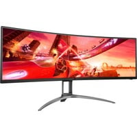 AG493QCX LED display 124 cm (48.8") 3840 x 1080 pixel Sort, Gaming Skærm