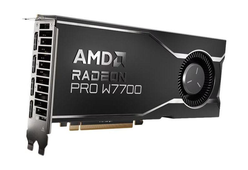 AMD Radeon Pro W7700 Grafikkort - 16GB GDDR6 - AMD Radeon Pro W7700 - PCI Express 4.0 x16