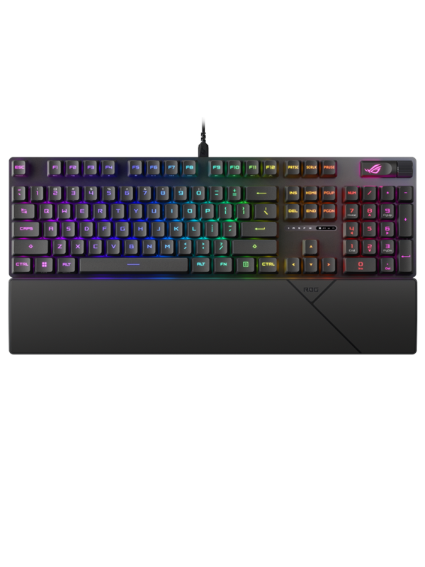 ASUS ROG Strix Scope II RX Red - ND - Gaming Tastatur - Nordisk - Sort