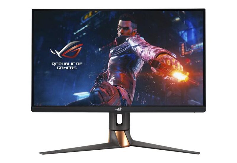 ASUS ROG Swift PG27UQR skærm - LED baglys - 27" - AMD FreeSync Premium Pro, NVIDIA G-SYNC Compatible - Fast IPS - 1ms - 4K 3840x2160 ved 160Hz