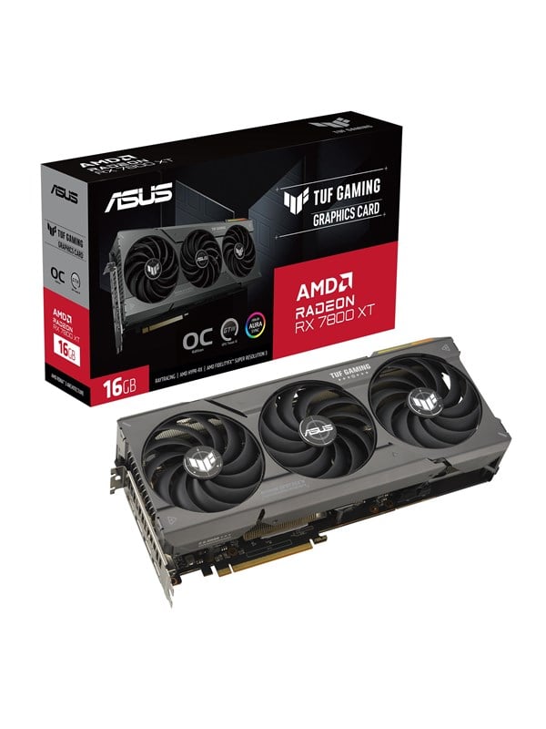 ASUS Radeon RX 7800 XT TUF OG OC - 16GB GDDR6 RAM - Grafikkort