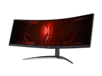 Acer Nitro XZ452CU Vbemiiphuzx - XZ2 Series - LED-skærm - gaming - kurvet - 45 (44.5 til at se) - 5120 x 1440 Dual Quad HD @ 165 Hz - VA - 450 cd/m² - 3000:1 - DisplayHDR 400 - 1 ms - 2xHDMI, DisplayPort, USB-C - højtalere - sort