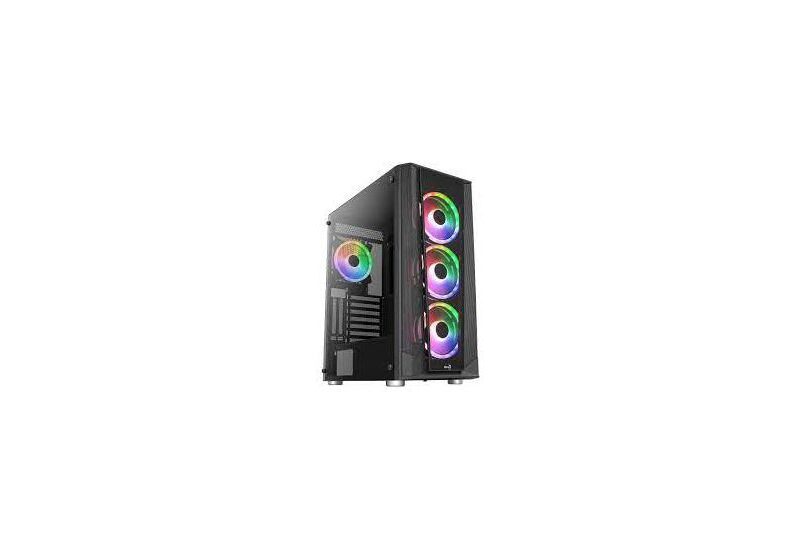 AeroCool Prism-G-BK-v3 - ATX computer kabinet - RGB