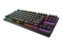 Alienware AW420K - Tastatur - tenkeyless - bagbelyst - USB - tastkontakt: CHERRY MX Red - Dark Side of the Moon - detailsalg - boks