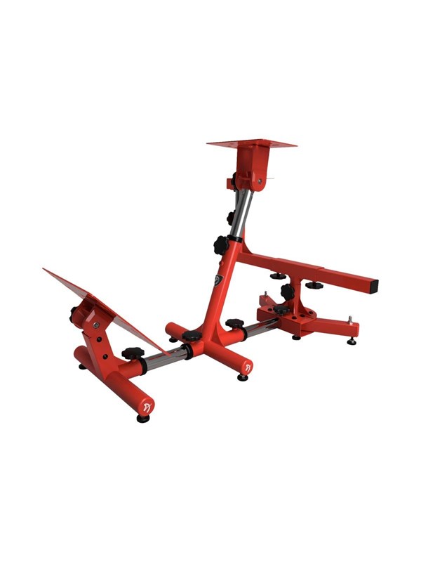 Arozzi Velocità - gaming chair wheel/pedals stand - metal - red Gaming stol hjul / pedaler stand - Metal