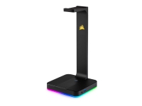 CORSAIR Gaming ST100 RGB Premium Headset Stand - Lydkort - 16 bit - 48 kHz - stereo - USB 3.1 Gen 1