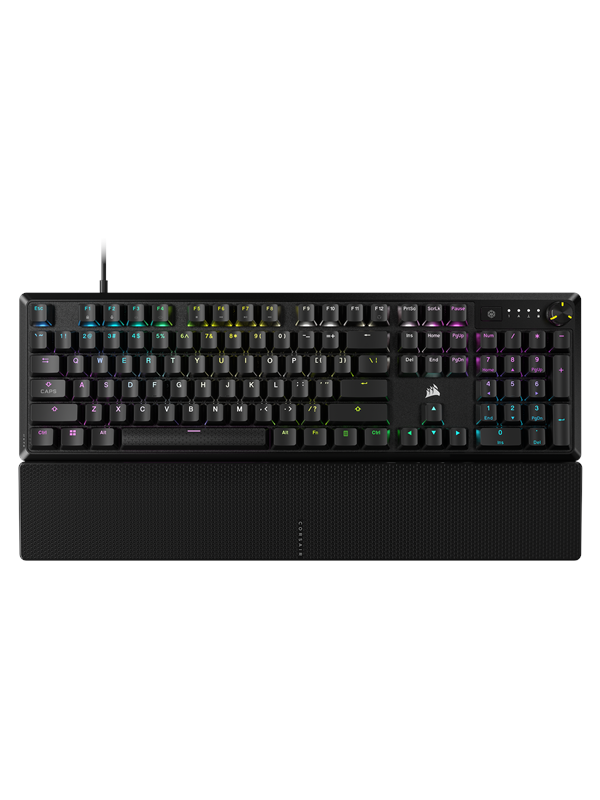 Corsair K70 CORE RGB Mechanical Gaming Keyboard - Gaming Tastatur - Nordisk - Sort