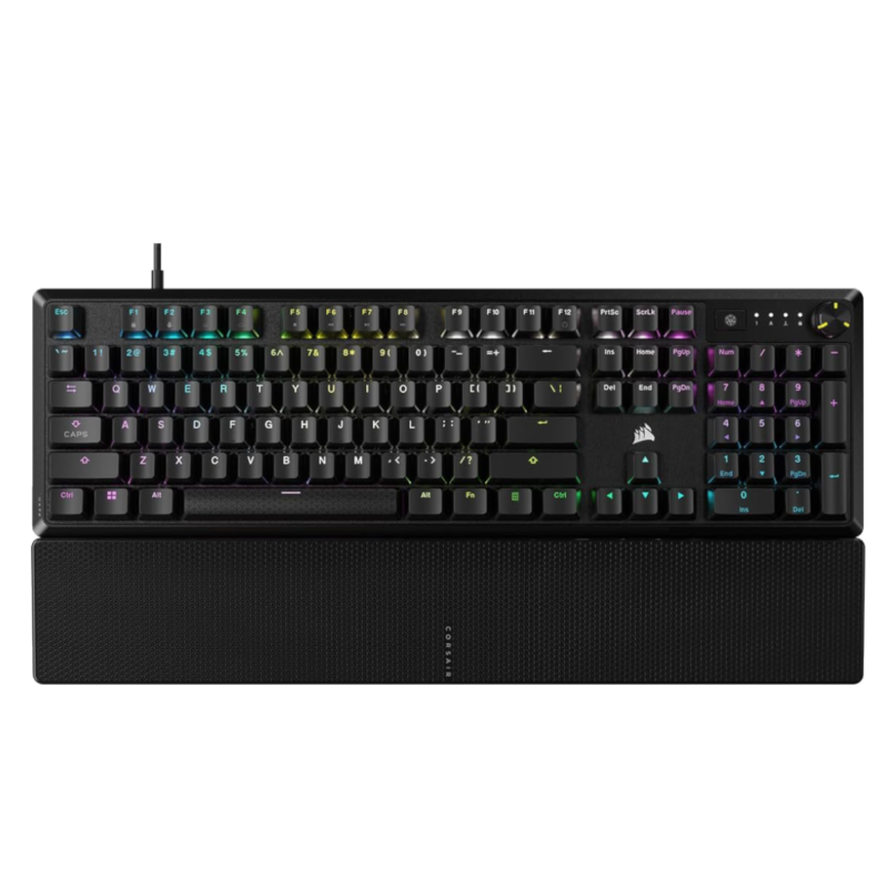 Corsair K70 CORE RGB Mechanical Gaming Keyboard + Wrist rest