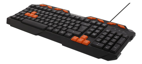 DELTACO GAMING GAM-024 Tastatur Membran Kabling Nordisk