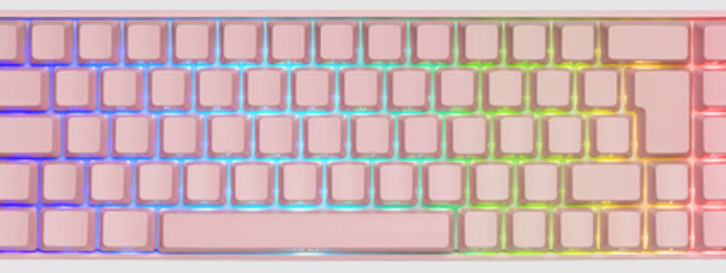 DELTACO GAMING PK95 Tastatur Mekanisk RGB Trådløs Kabling Nordisk