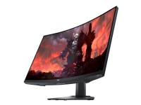 Dell 32 Gaming Monitor S3222DGM - LED-skærm - gaming - kurvet - 32 (31.5 til at se) - 2560 x 1440 QHD @ 165 Hz - VA - 350 cd/m² - 3000:1 - 1 ms - 2xHDMI, DisplayPort - med 3 års Advanced Exchange Service