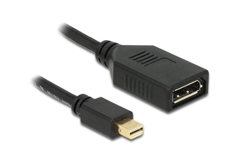 Delock DisplayPort adapter - 21 cm