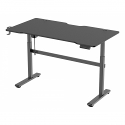 Deltaco-g Gaming Desk Electric, Motorized, 140x75cm, Black - Bord