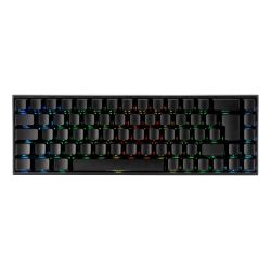 Deltaco_gaming Dk440r Wireless 65% Keyboard Front Lasered Key Rgb Uk Black - Tastatur