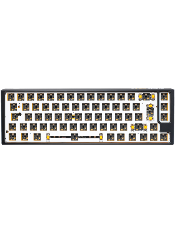 Ducky One 3 - Classic - SF 65% - RGB - ND - Barebone ISO (No Switches / Keycaps) - Gaming Tastatur - Nordisk - Grå