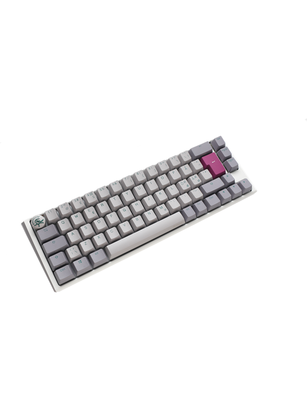 Ducky One 3 - Mist Nordic - SF 65% - Cherry Brown - RGB - ND - Gaming Tastatur - Nordisk - Grå