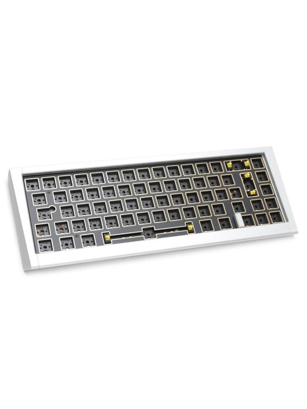 Ducky Outlaw 65 - Barebone - ISO - Gaming Tastatur - Uden Numpad - Sølv