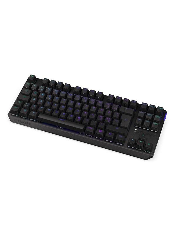 ENDORFY Thock TKL - Wireless - Kailh Box Brown - Gaming Tastatur - Uden Numpad - Nordisk - Sort