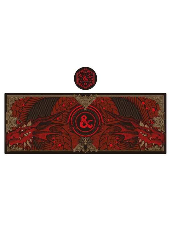 FaNaTtik Dungeons & Dragons Desk Pad & Coaster Set