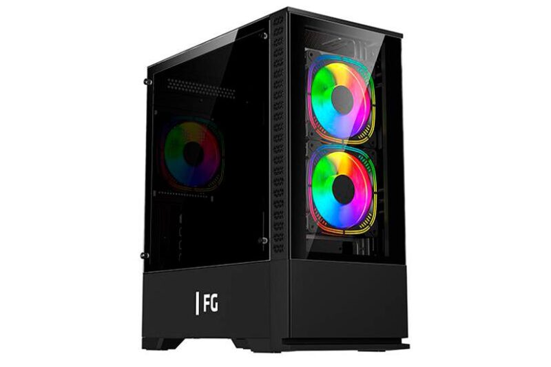 Føniks Intel i5/RTX4060 Gamer Computer - Intel i5 12400F - 16GB DDR5 - Nvidia RTX 4060 8GB - 1TB SSD M.2 - Uden Windows licens