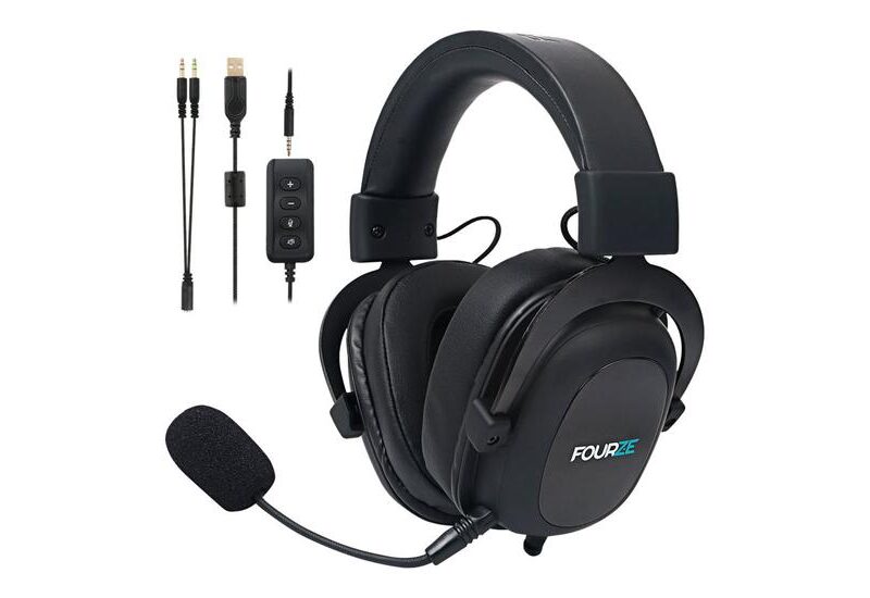 Fourze GH500 Gaming Black - headset USB