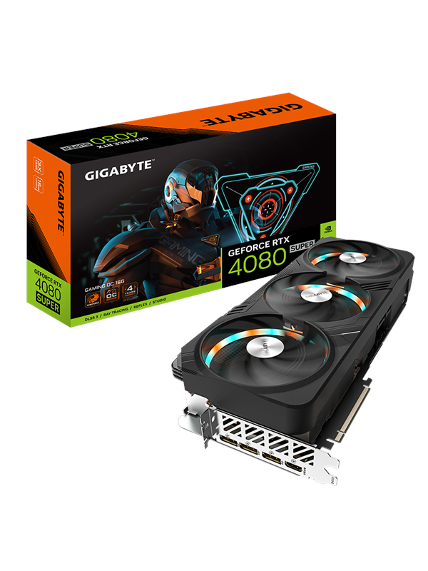 GIGABYTE GeForce RTX 4080 SUPER GAMING OC - 16GB GDDR6X RAM - Grafikkort