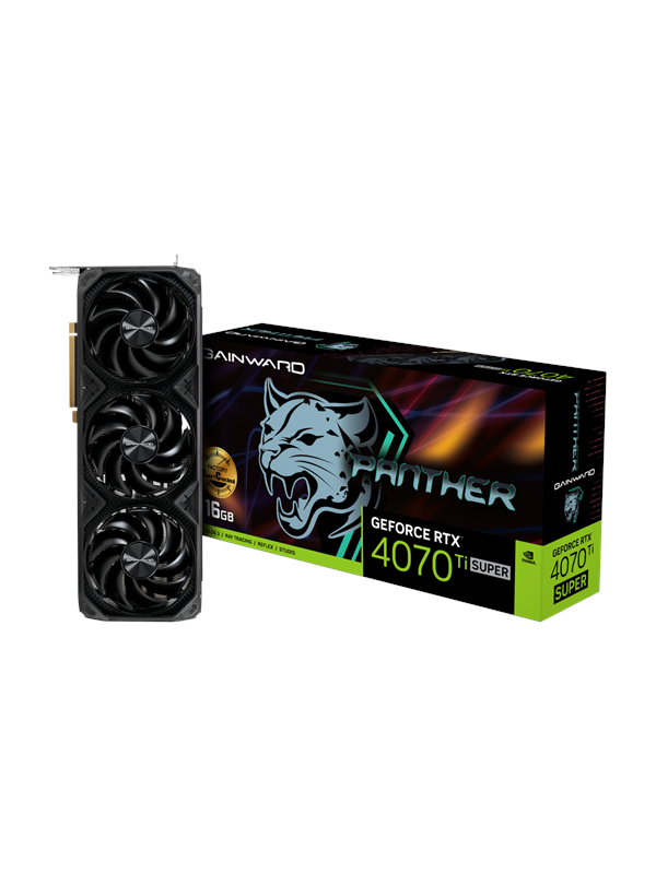 Gainward GeForce RTX 4070 Ti SUPER Panther OC - 16GB GDDR6X RAM - Grafikkort