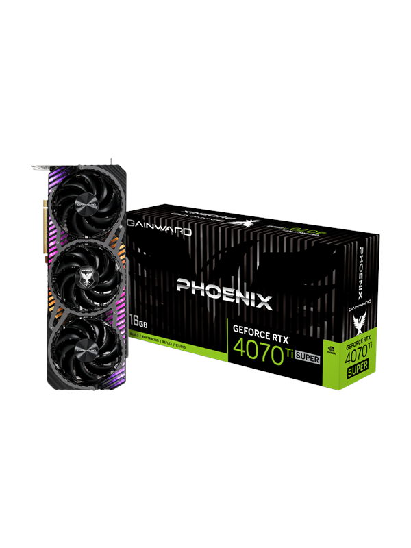 Gainward GeForce RTX 4070 Ti SUPER Phoenix - 16GB GDDR6X RAM - Grafikkort