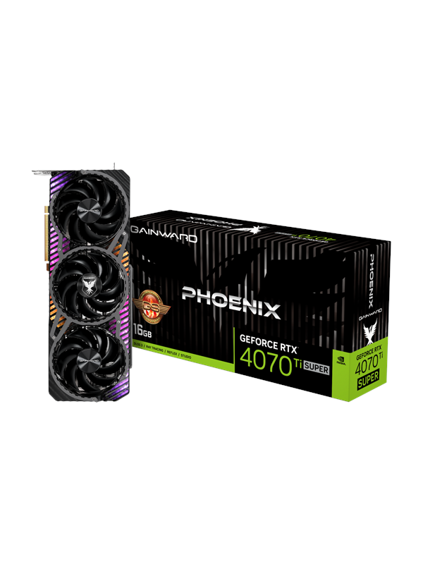 Gainward GeForce RTX 4070 Ti SUPER Phoenix GS - 16GB GDDR6X RAM - Grafikkort