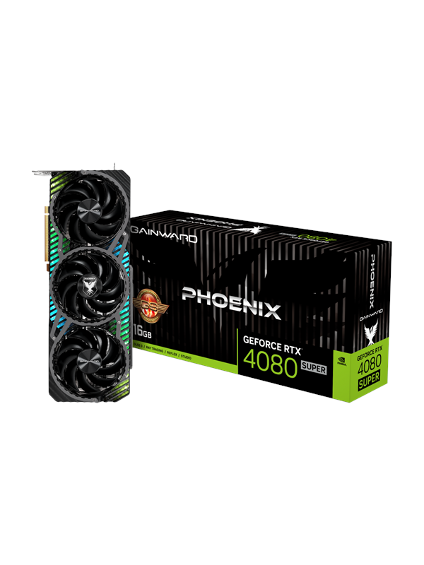 Gainward GeForce RTX 4080 SUPER Phoenix GS - 16GB GDDR6X RAM - Grafikkort