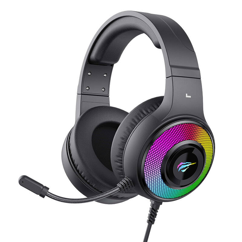 Gaming Headphones Havit H2042d RGB (Black)