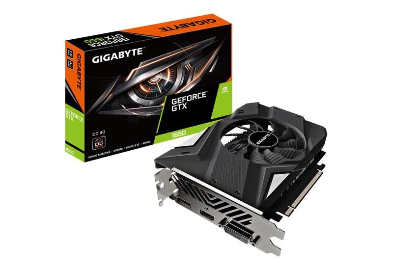 Gigabyte GeForce GTX 1650 D6 OC 4G (rev. 2.0) Grafikkort - 4GB GDDR6 - NVIDIA GTX 1650 - PCI Express 3.0 x16