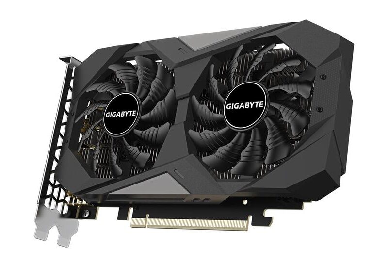 Gigabyte GeForce RTX 3050 WINDFORCE OC 6G Grafikkort - 6GB GDDR6 - NVIDIA RTX 3050 - PCI Express 4.0