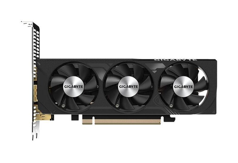 Gigabyte GeForce RTX 4060 8G Grafikkort - lavprofil - 8GB GDDR6 - NVIDIA RTX 4060 - PCI Express 4.0