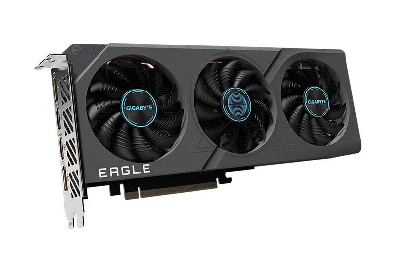 Gigabyte GeForce RTX 4060 EAGLE OC 8G Grafikkort - 8GB GDDR6 - NVIDIA RTX 4060 - PCI Express 4.0