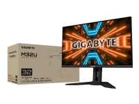 Gigabyte M32U - LED-skærm - gaming - USB - 32 (31.5 til at se) - 3840 x 2160 4K @ 144 Hz - SS IPS - 350 cd/m² - 1000:1 - DisplayHDR 400 - 1 ms - 2x