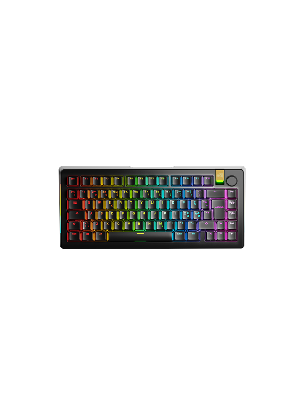 Glorious GMMK 3 Pro HE 75% Wireless - Gaming Tastatur - Uden Numpad - Nordisk - Sort