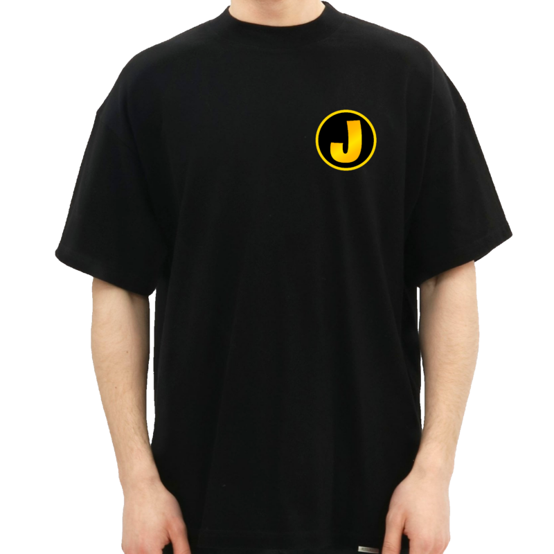 GoldenJ Logo Tee - Sort | 4-6