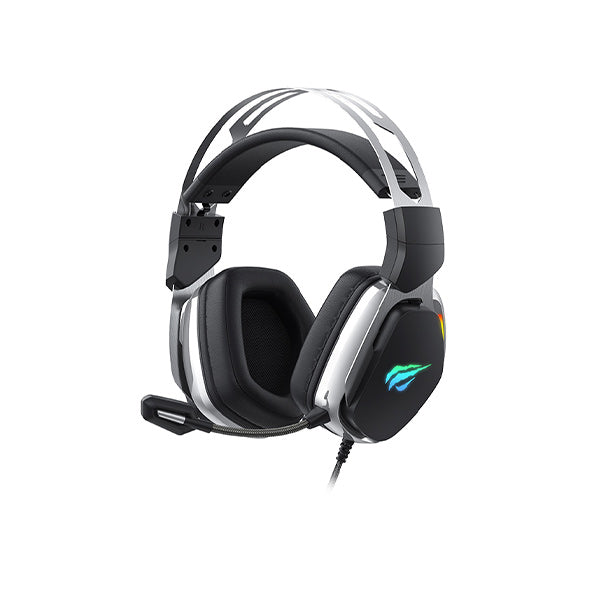 Havit Gaming H2018U Kabling Headset Sort Sølv