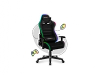 Huzaro Ranger 6.0 RGB, Universal gamingstol, 130 kg, Spand (vugge) sæde, Polstret ryglæn, 100 cm, 160 cm